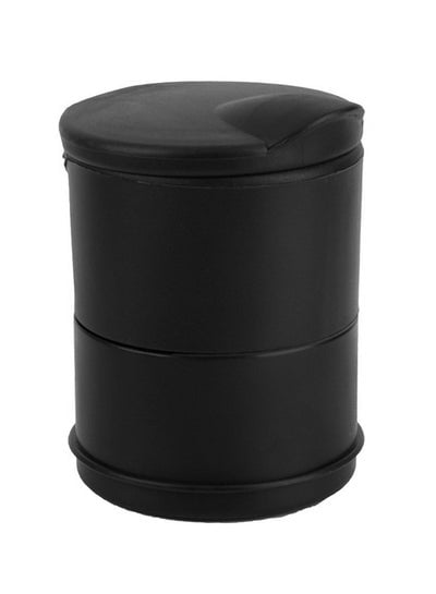 LED Ashtray Cup Holder Black 10cm