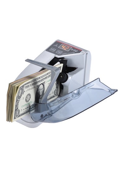 Mini Handy Bill Cash Counter Machine White
