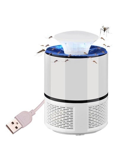 6 LED Electric Fly Bug Zapper Mosquito Killer Lamp White 19 X 13 X 13centimeter