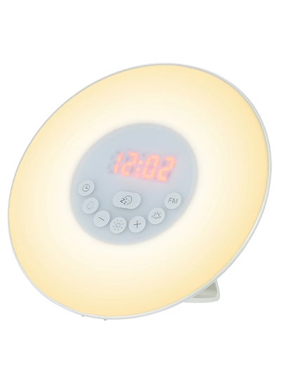 Wake Up Light Alarm Clock Yellow 1cm