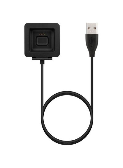 USB Charging Cable For Fitbit Blaze Smartwatch Black
