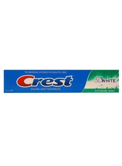 3D White Extreme Mint Toothpaste 50ml
