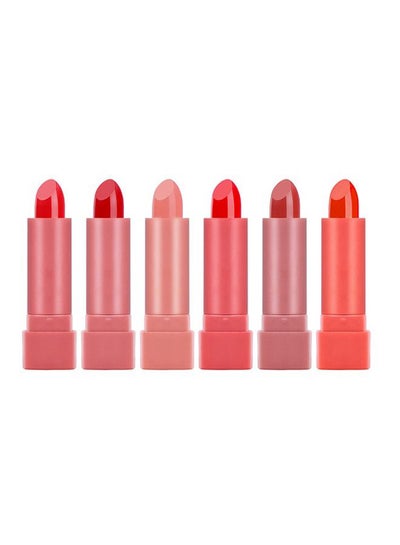 6-Piece Matte Lipstick Set Multicolour