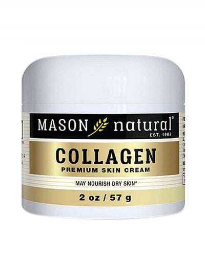 Natural Vitamins Collagen Anti-Aging Moisturizer Cream White 57grams