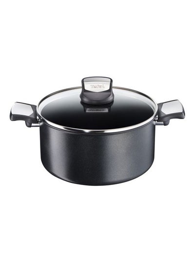 Expertise Induction Stewpot With Lid Black 24cm