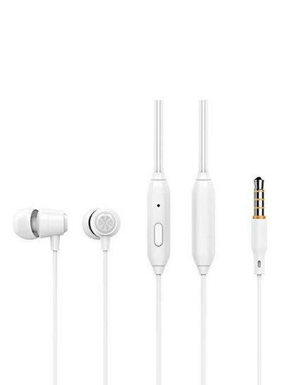 Wired Stereo In-Ear Headphone - Color May Vary White/Black
