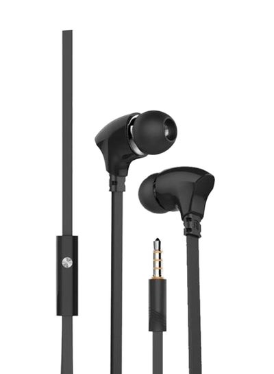 Wired Acoustic In-Ear Headphone Black