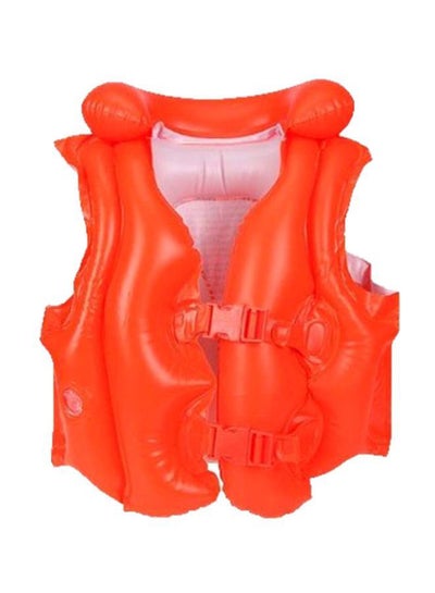 Deluxe Swim Vest - Orange 50x47cm