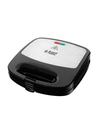 Non-Stick 3 In 1 Deep Fill Sandwich Grill, Panini, And Waffle Maker, With Indicator And Ready To Cook Lights For Safe Cooking, Dishwasher Safe Parts 750 W 24540 Black