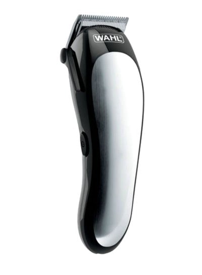 Cord And Cordless Lithium Ion Clipper Hair Trimmer Black/Silver