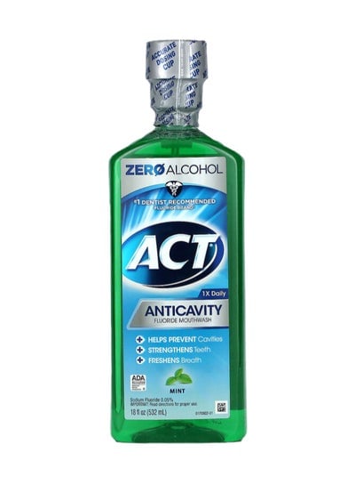 Pack Of 2 Alcohol Free Mint Anticavity Mouthwash