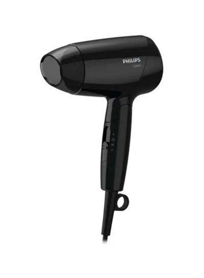 Essential Care Hair Dryer With Nozzle Black