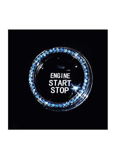 Auto Engine Stop Knob Decorative Crystal