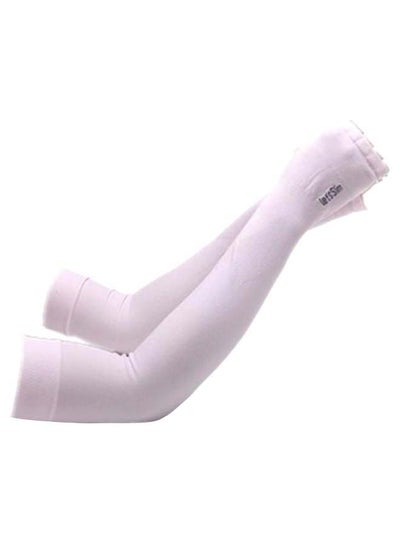 UV Protection Half Finger Arm Sleeve One Size