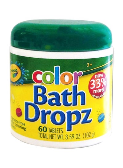 Color Bath Dropz - 60 Tablets