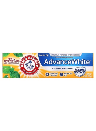 Advance White Extreme Whitening Fluoride Anticavity Toothpaste 121grams