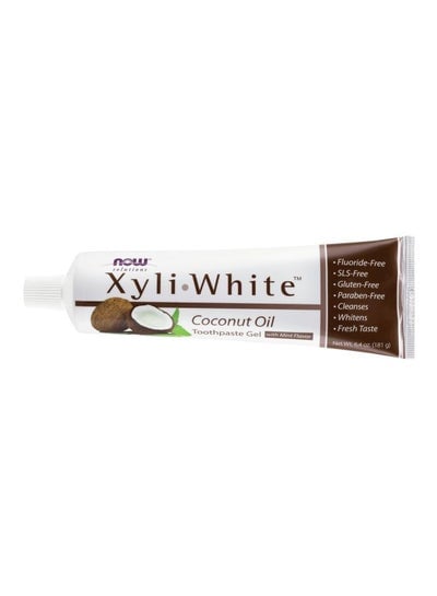 Xyli White Coconut Oil Mint Flavour Toothpaste Gel 181grams