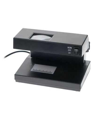 Counterfeit Money Detector Machine Black/White/Clear