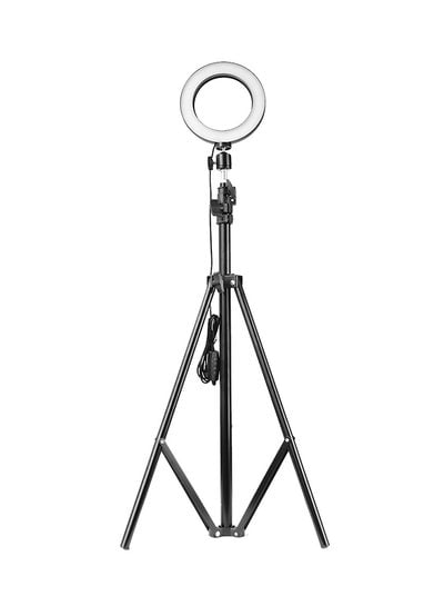 LED Photography Ring Light With Accessories White