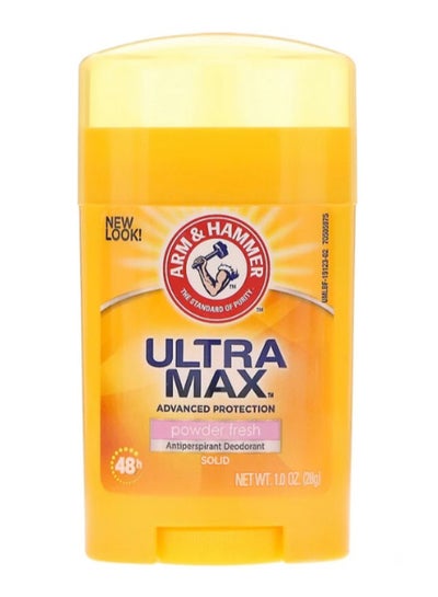 Ultramax Solid Powder Fresh Antiperspirant Deodorant 28grams