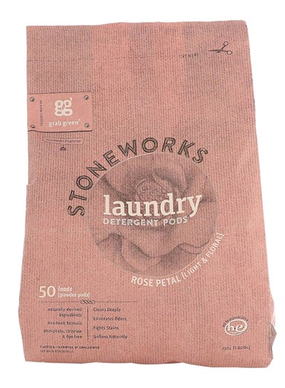 Stoneworks Rose Petal Laundry Detergent Pod Rose Gold/Black/White 750grams