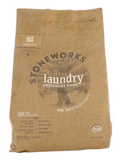 Stoneworks Oak Tree Laundry Detergent Pod Brown/White/Black 750grams