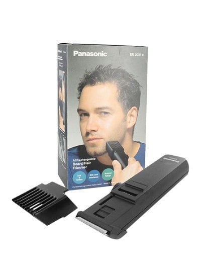 Professional Rechargeable Electric Hair Trimmer Black
