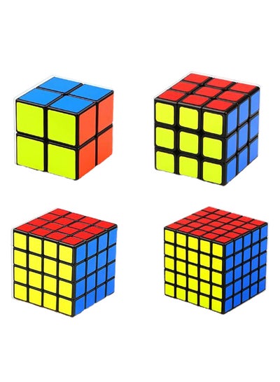 4-Piece Magic Speed Cube Set