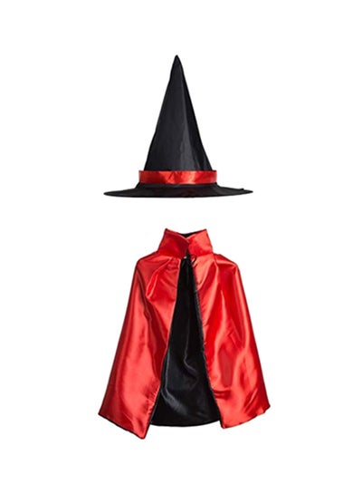 Witch Cape And Hat Costume 90 x 90centimeter