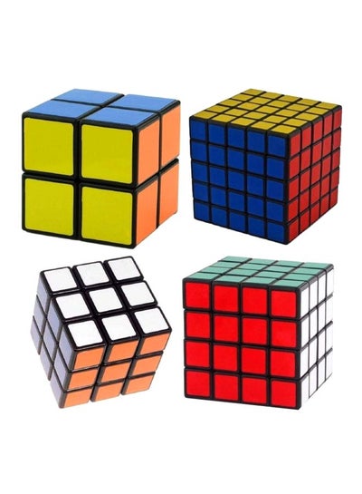4-Piece Rubik Cubes Set EN-P2156