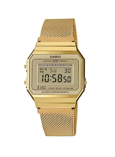 Vintage Collection Digital Wrist Watch A700WMG-9ADF Gold