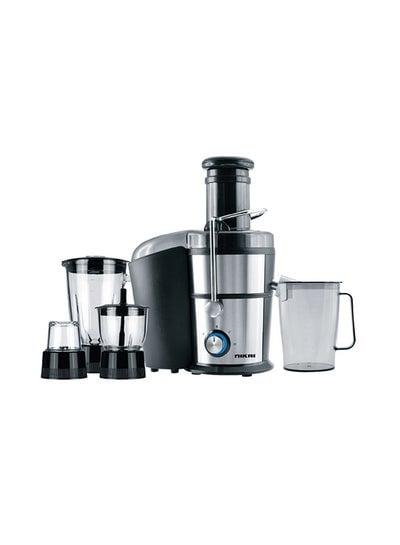 4 In 1 Multi Function Juicer With Glass Jar 1.1 L 1000.0 W NFP881G Black