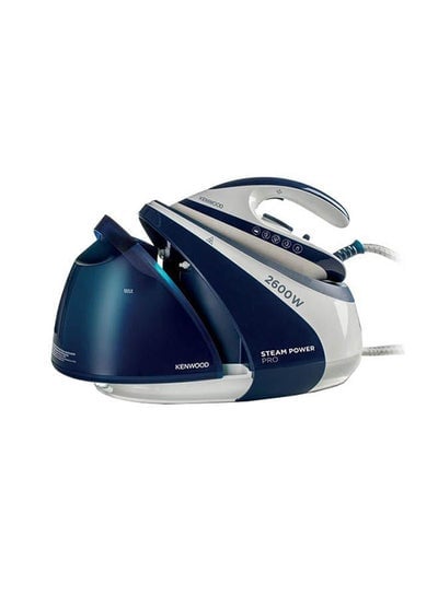 Steam Generator Iron with Boiler, 7 bar, Up to 600g/min steam shot 1.8 L 2600.0 W SSP70.000WB Blue/White