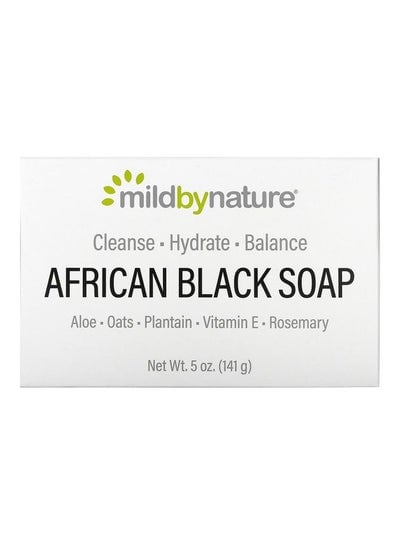 African Black Soap With Oats And Plantains 142grams