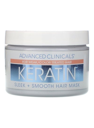 Keratin  Sleek And Smooth Hair Mask 340grams