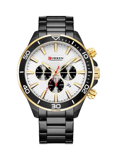 CURREN 83 for men with quartz stainless steel watch strap