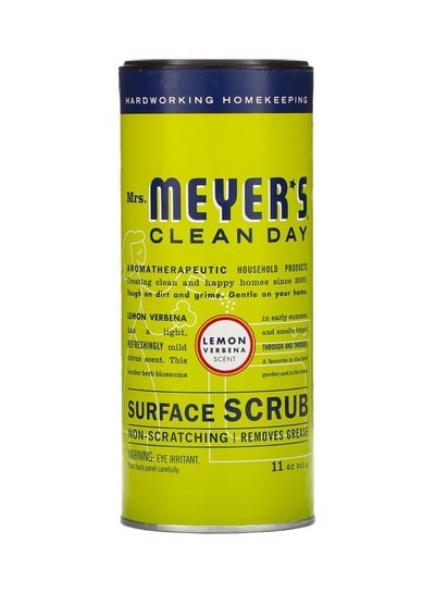 Mrs. Meyers Clean Day Surface Scrub Lemon Verbena Scent 11 oz (311g) as per titleml