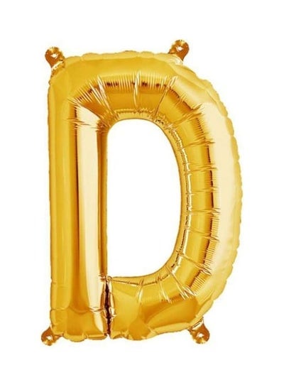 Alphabet "D" Foil Balloon