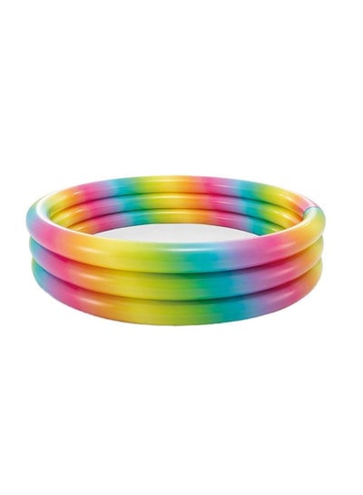 Rainbow Ombre Pool 168x38cm