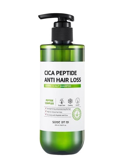 Cica Peptide Anti Hair Loss Derma Scalp Shampoo Green 285ml