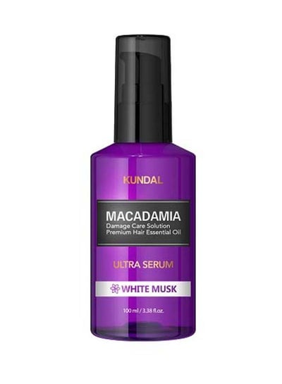 Macadamia Damage Care Solution Premium Hair Essential Oil Ultra Serum White Musk 100ml