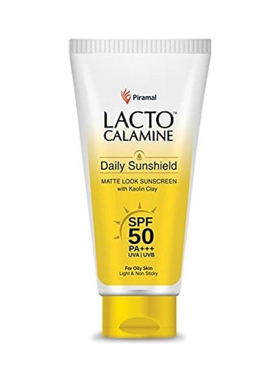 Sunshield Matte Look Sunscreen SPF50 PA+++ Clear 50grams