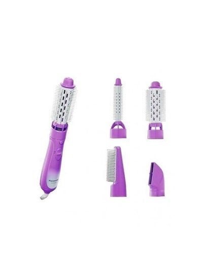 4 attachments 650W Versatile Hair Styler, 2 Speed Settings, Soft Pouch Purple 261.78grams