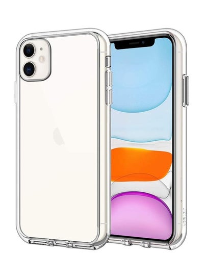 Shock-Absorption Bumper Cover For Apple iPhone 11 (2019) 6.1-Inch Clear