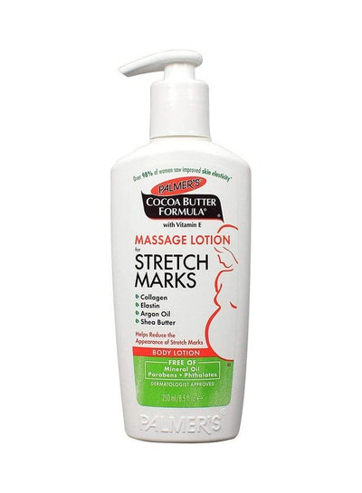 Cocoa Butter Formula Stretch Marks Massage Lotion White 250ml