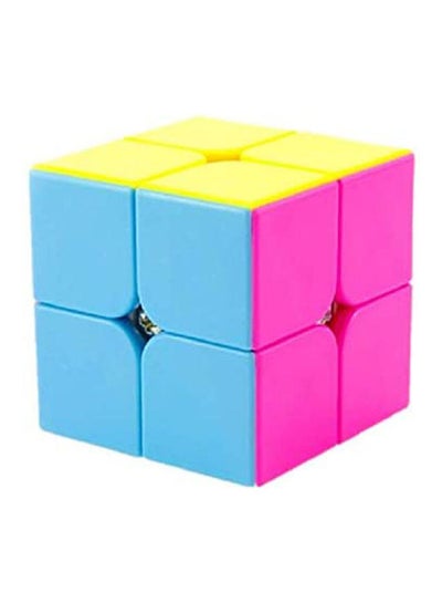 2 x 2 x 2 Classic Pvc Sticker Block Puzzle Speed Rubiks Magic Fidget Cubes For Children