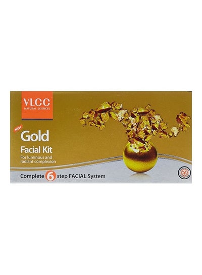 Gold Facial Kit For Luminous and Radiant Complexion 60grams