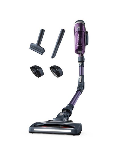 X-Force Flex 8.60 Allergy Kit, Cordless Vacuum Cleaner, Extreme Power, 185W, 22V Removable Battery, Up to 45 Minutes, Flex Technology, LED Lights 0 L 185 W TY9639HO Purple