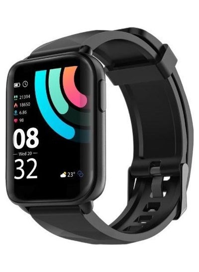 OSW-16 PRO Smart Watch Built-in Fitness Tracker with Heart Rate and Blood Oxygen Monitor(SPo2) Black/Chrome