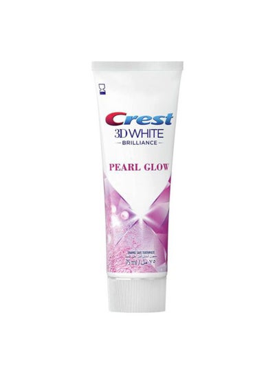 Crest 3D White Brilliance Pearl Glow Toothpaste 75ml